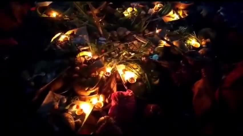 जरमुण्डी: छठ पूजा में आज भगवान भास्कर को अर्घ्य दे कर आज चार  दिवसीय निर्जला महापर्व का हुआ समापन #Basukinath