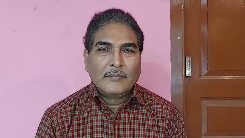 हेड #केवीके भोजपुर #icarindia डॉक्टर पी के  द्विवेदी ने #आलू की फसल में #झुलसा #रोग प्रबंधन की जानकारी किसानों को दी।