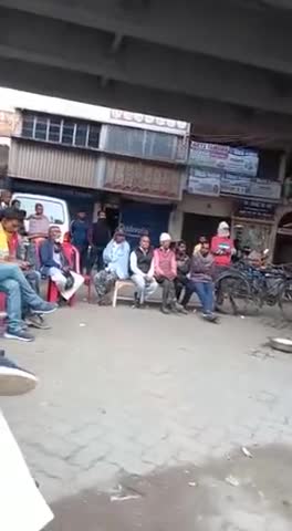 किसान आंदोलन के समर्थन में जनसभा को सम्बोधित करते कांग्रेस नेता #सईद_नसीम