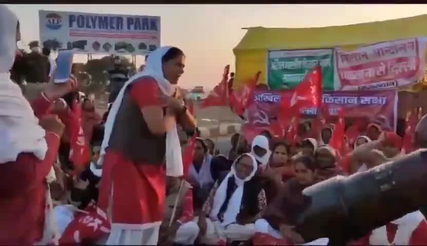 किसान आंदोलन में 'मोदी मर जा तू'के गूंजे गीत????? #farmbills2020 #Newzbox