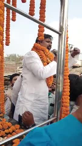 #मखदुमपुर #विधायक माननीय #सतीश_कुमार दास को टिकारी पंचानपुर में भव्य स्वागत!