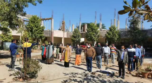 शाहपुर: शाहपुर शासकीय महाविद्यालय में 'सुशासन दिवस' पर शपथ ग्रहण समारोह का हुआ आयोजन #सुशासन_दिवस