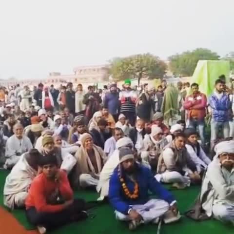 चरखी दादरी: ढांसा बॉर्डर पर किसान के साथ अपनी बात रखते सुशील धानक  #haryana_kesari_news_network #haryana24x7news #haryana #haryana