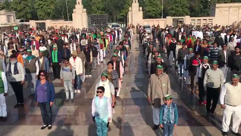 दादरी: #45दिनोंसेआंदोलनरत् किसान मांगों को मनवाने के लिए #गणतंत्रदिवस2021 के समारोह शामिल होंगे ।