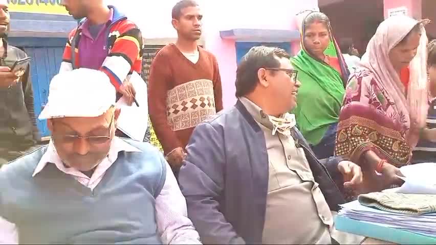 #उच्च माध्यमिक विद्यालय,जेठूली में मतदाताओं के नाम जोड़ने के लिए लगाया गया कैंप।
