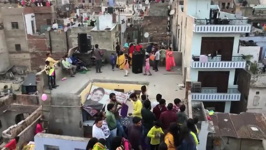 छतों पर #गुलाबी_नगरी।
#संक्रान्ति के अवसर पर #पतंगबाजी का 
#अदभुत_दृश्य।