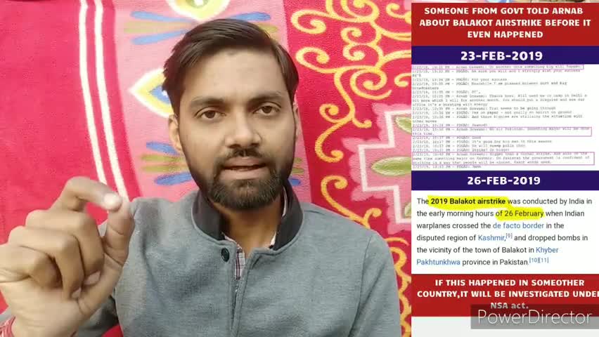 #TRPScam मामले मे viral chats से सिर्फ #ArnabGoswami का घिनोना चेहरा उजागर नहीं हुआ बल्कि सरकार पर भी बहुत सवाल खड़े है।