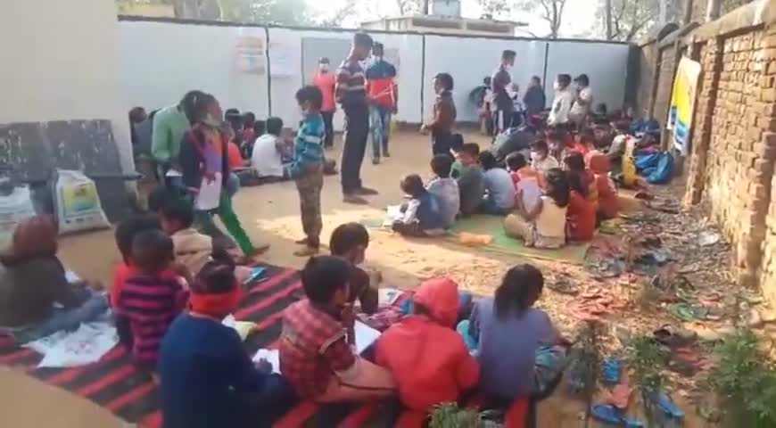 गढ़वा: गढ़वा नगर परिषद के वार्ड-7 में जन जागृति विकास मंच ने किया निःशुल्क शिक्षा का अभियान #पहल
