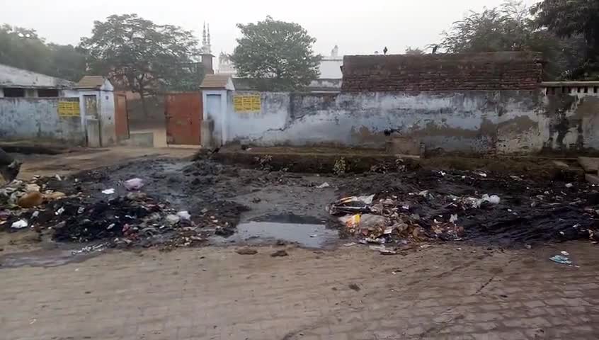 बहराइच: मोहल्ला छावनी निकट बकरी बाज़ार का ये दृश्य स्वच्छ भारत अभियान की एक झलक को प्रदर्शित करता हुआ #swachbharatabhiyan