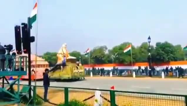 गणतंत्र दिवस पर अयोध्या की झाकी 
�#गणतंत्रदिवस2021
