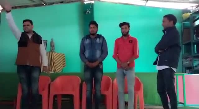#avbp अखिल भारतीय विद्यार्थी परिषद नगर इकाई शमशाबाद की घोषणा की गई जिसमें जिला संयोजक  सुरेंद्र जी राजपूत द्वारा घोषण की