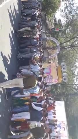 देवास नगर: माननी #मुख्यमंत्री_शिवराज_सिंह_चौहान के देवास आगमन पर पूर्व सभापति अंसार अहमद हाथी वाले द्वारा ऐतिहासिक स्वागत