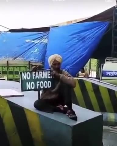 किसान भाई करे पुकार काले कानून वापिस लो
#NOFARMERNOFOOD