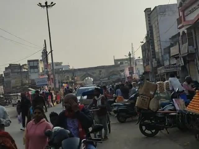 फैजाबाद का दिल चौक घंटाघर 
#अयोध्या #फैजाबाद 
#Faizabadchowk