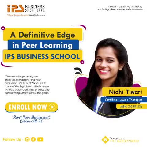 #IPS #BUSINESS #SCHOOL #JAIPUR 
#MBA #BBA #B.COM #BCA 
﻿#deepakmishraa