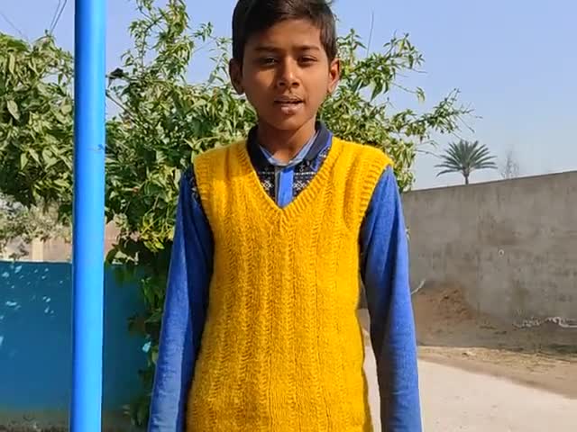 चकिया पिपरा: पिपरा के एक बच्चे का स्कूल खोलने का निवेदन #श्याम जायसवाल ﻿@ ja international school