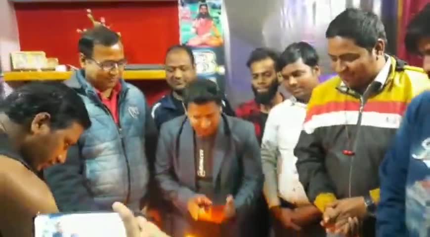#प्रभात #खबर समाचार पत्र (भागलपुर संस्करण)के 10वें स्थापना दिवस पर बी जी फिल्म प्रोडक्शन नवगछिया में #बाबा #गणिनाथ #सेवा