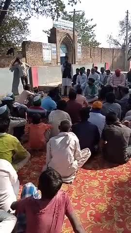 संयुक्त किसान मोर्चा के तत्वावधान में  
किसान आन्दोलन के समर्थन में.......!

#काशिफ़_अंसारी #ज़िला_अध्यक्ष_