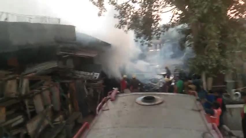 जोधपुर: कबाड़ी की दुकान में लगी आग #firebrigade #rajasthanpolice #viral #news #jodhpur