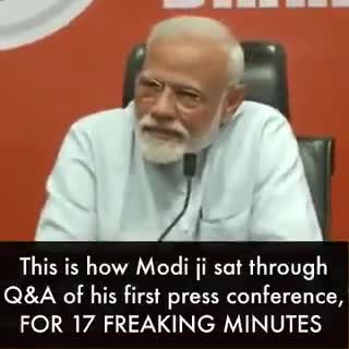 Modi's first response after worldwide trend #modi_job_do 👇