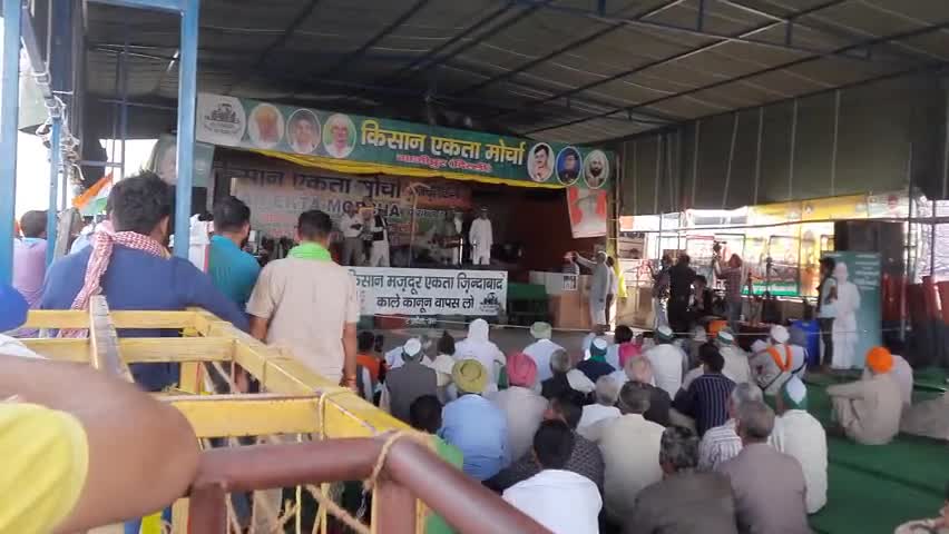 Ghazipur Border में गूंज :
तू चाय बेचने वाला 
जनता तुझे बनाने वाली
#rakeshtikait #andolan #bjp