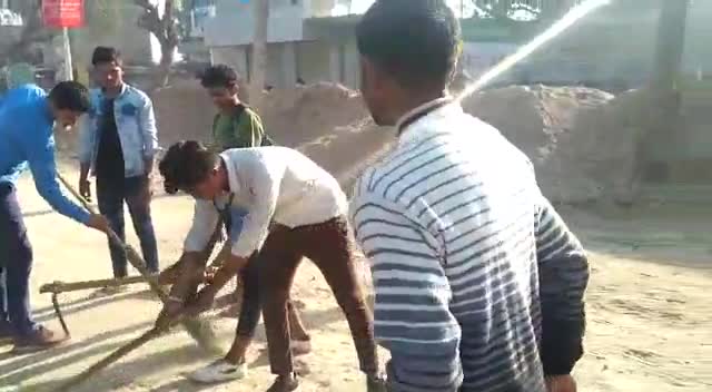 पट्टी: #पट्टी को दुर्घटना मुक्त बनाने के लिये छात्रों द्वारा परम्भ की नई पहल।