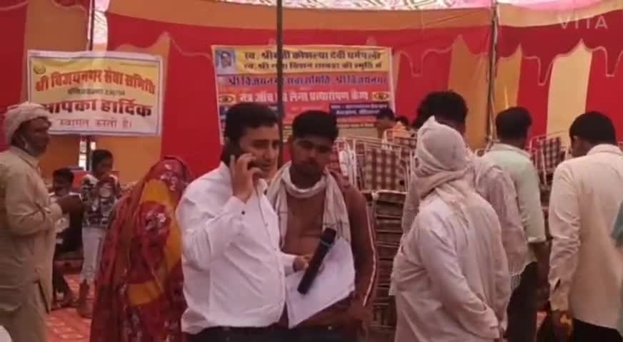 विजयनगर: वार्ड-10 के डाडा पम्माराम मेला प्रांगण में श्रीविजयनगर सेवा समिति ने लगाया निशुल्क नेत्र जांच व ऑपरेशन शिविर #नेत्र_जांच