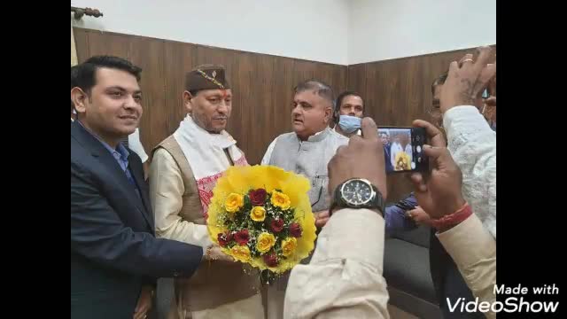 चमोली: बद्रीनाथ विधायक महेंद्र भट्ट ने सीएम तीरथ सिंह रावत को बद्रीनाथ विधानसभा से उपचुनाव लड़ने का दिया निमंत्रण #badrinath
