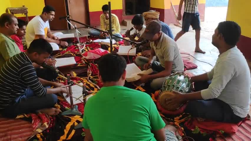 निमेज शिवसोहिल नाथ मंदिर में #महाशिवरात्रि के मौके पे #रामचरितमानस का आयोजन किया गया