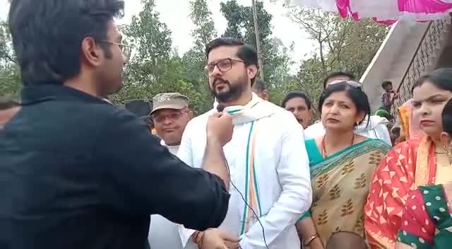 #बाराबंकी में आयोजित महिला सम्मेलन में महिलाओं के रोजगार के प्रति मीडिया से बात की। #tanujpunia