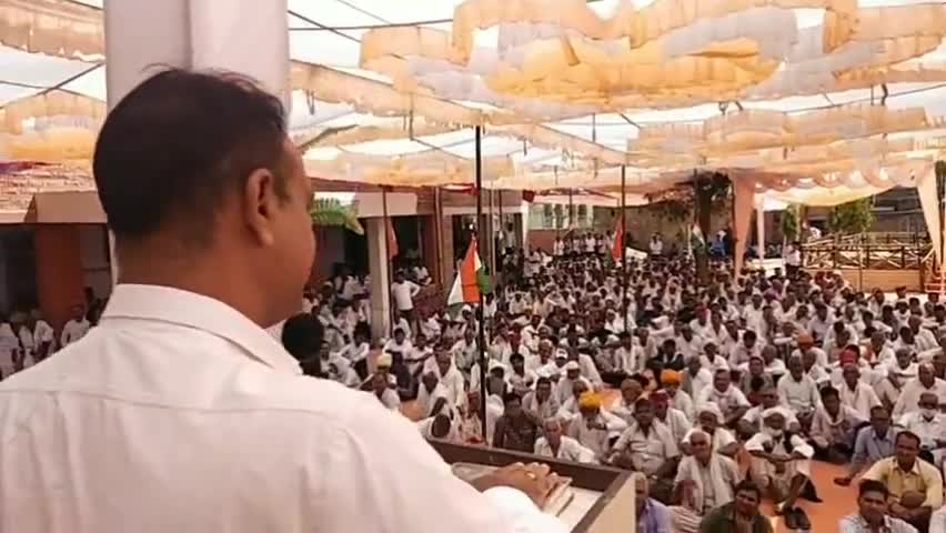 डीडवाना के डाबड़ा में विधायक चेतन डूडी ने किसान महासम्मेलन को सम्बोधित किया। #FarmerProtest #KisanMahaPanchayat #Dehli