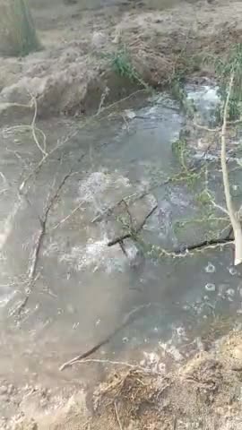 आहोर: shyampura school ke pas Narmadawater paip tut jaane se pani ki problem ho rhi haii #rodla #jalore #ahore#sureshgarg323