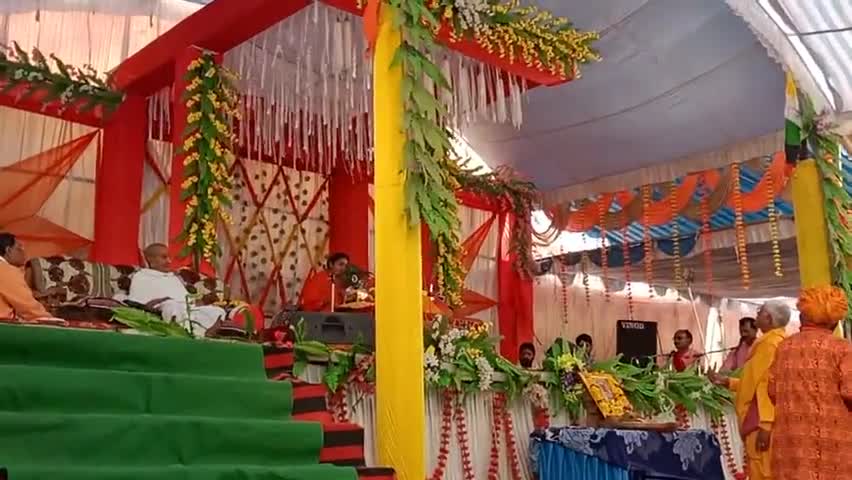 कल  भोजपुर विधानसभा के बांसपिपरिया में श्रीमद्भागवत  कथा का समापन भोजपुर विधायक #सुरेंद्र पटवा शामिल हुए