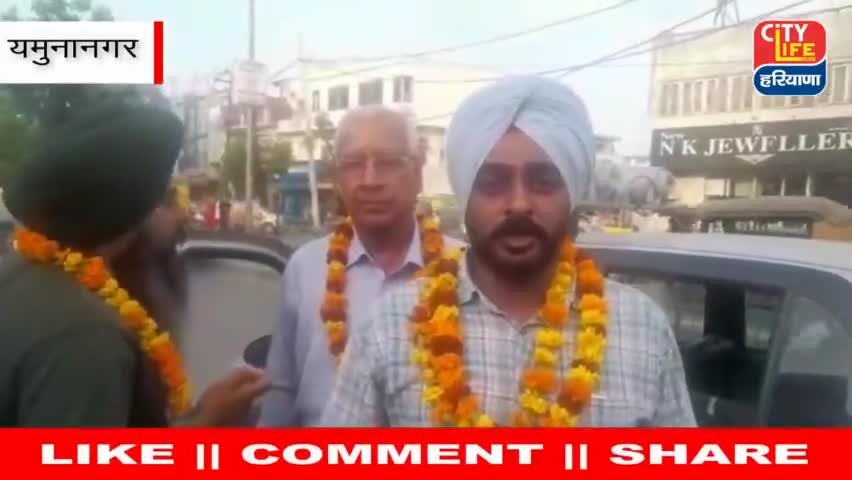 जगाधरी: यमुनानगर : कल भारत बंद को लेकर दुकानदारों से दुकाने व बाजार बंद रखने की अपील करते किसान 
#BharatBandh #kisanekta #Kisan