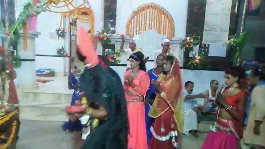 बढ़ोनियाँ माँ काली स्थान के प्रांगण में 24 घंटे चलने वाले अखंड रामधुन मे कालिका दर्शन को को लेकर उमड़ा जनसैलाब #ramdhun
