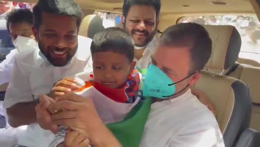 Rahul Gandhi जी का बहुत ही प्यारा विडीयो #केरला