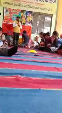 राष्ट्र का पुनर्निर्माण करने वाली इस व्यवस्था को गति देने का हम सामर्थ्य रखते हैं #एबीवीपी होली मिलन कार्यक्रम