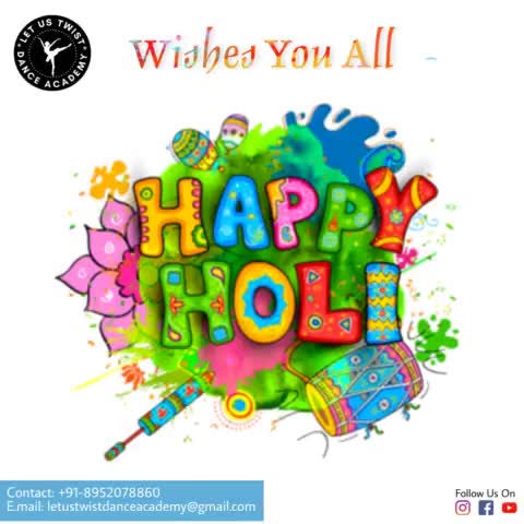 आप सभी को रंगों के इस त्योहार की हार्दिक शुभकामनाएं
#holi #rangonkatyohar #stanleymccarthy