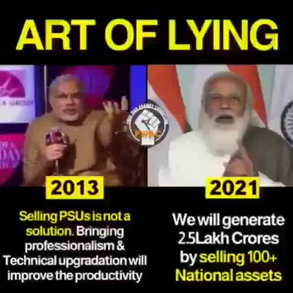 One Teaches Art of Living. 
The other Teaches Art of Lying!! 

#ModiLies