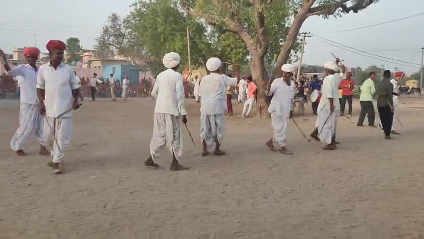 #सराणा पारम्परिक #गैर नृत्य का आनन्द 
#होली महोत्सव