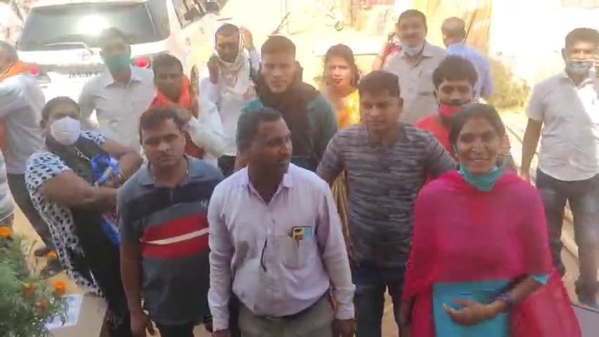 गढ़वा: शहर के कल्याणपुर में झारखंड होमगार्ड संघ के लोगों ने मंत्री मिथिलेश ठाकुर से मिलकर रखी अपनी मांग  #होमगार्ड