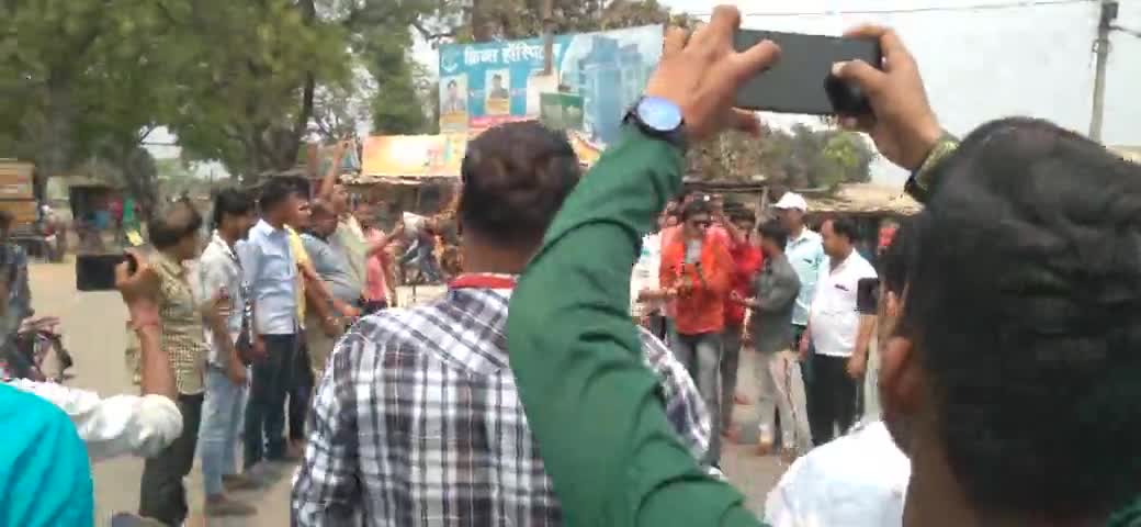 खजौली: #andolan khajauli prakhand