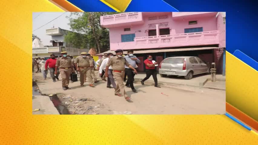 डुमरियागंज: #त्रिस्तरीय पंचायत चुनाव को लेकर जिलाधिकारी व पुलिस अधीक्षक पहुंचे डुमरियागंज