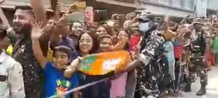 #पश्चिम_बंगाल के कूच बेहर इलाके ने ऐसे किया प्रधानमंत्री नरेंद्र मोदी का स्वागत
