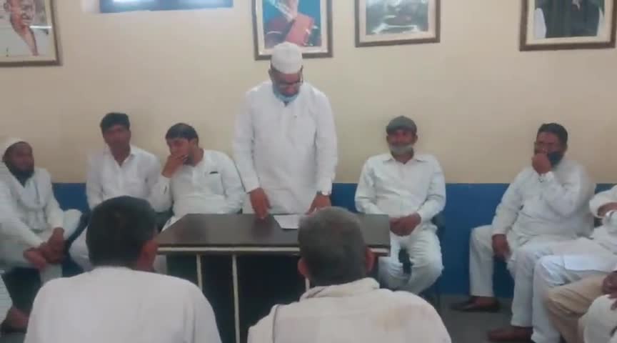 #Nuh चौ० #AftabAhmed जी ने #मेवात #कांग्रेस मुख्यालय पर #DAP खाद्य के दामों में 40% वृद्धि पर सरकार पर करारा प्रहार किया
