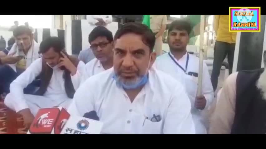 #KMP पर प्रदर्शन कर रहे किसानों की गिरफ्तारी के बाद #MLA #AftabAhmed जी ने #किसानों को रिहा करा फिर KMP पर प्रदर्शन किया