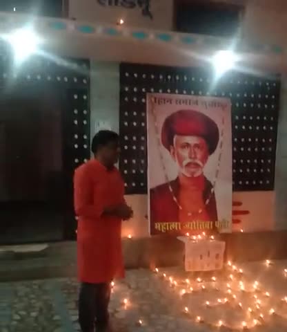 माली समाज भवन में ज्योतिबा फुले जयंती मनाई गई।﻿ #ज्योतिबा फुले जयंती