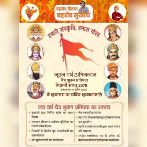 #वर्ष प्रतिपदा भारतीय नव वर्ष की आप सबको हार्दिक शुभकामनाएं