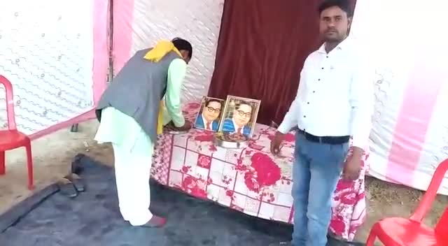 बिसंडा: #निलाथू में #सर्व समाज के युवाओं द्वारा भारत रत्न डॉ भीमराव #अंबेडकर जी गोष्ठी #भृमण कर जयंती मनाई गई #पीसी पटेल