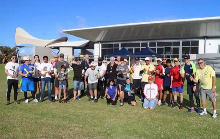 First Indian At #Australian #National  #Boomerang #Championship At #PiaraWatersPavilionOval, #Australia, Same Date 2019.